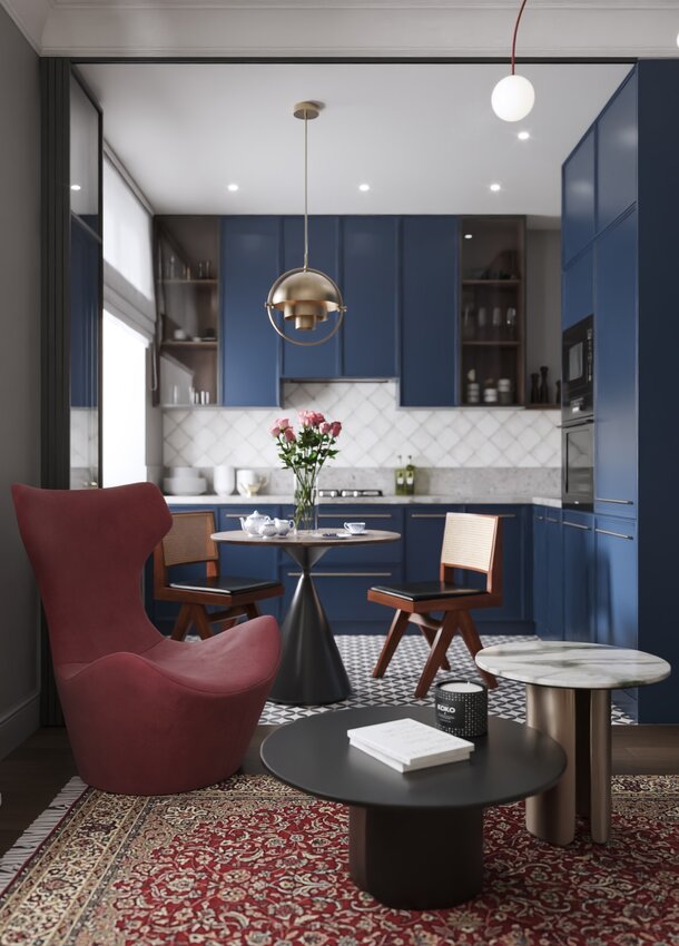 Квартира в Оружейном переулке - 71,8 м2
